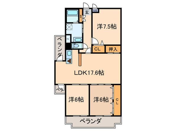 第三小島ビルの物件間取画像